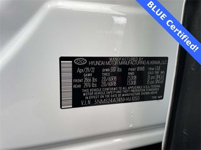 2022 Hyundai Santa Fe SEL