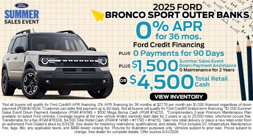 2025 Ford Bronco Sport