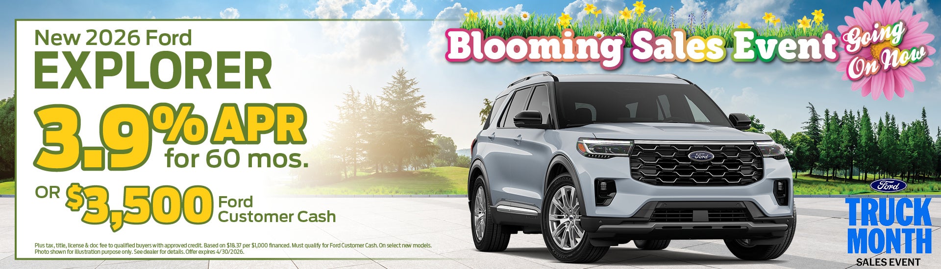 2026 Ford Explorer Offer | Asheville Ford