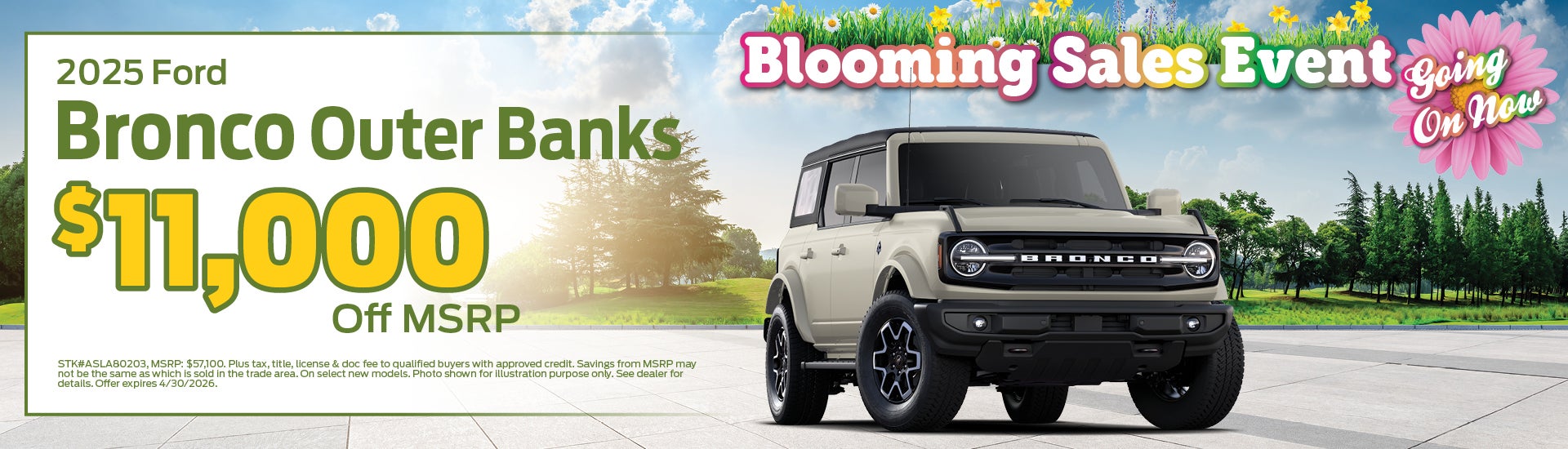 2025 Ford Bronco Offer | Asheville Ford