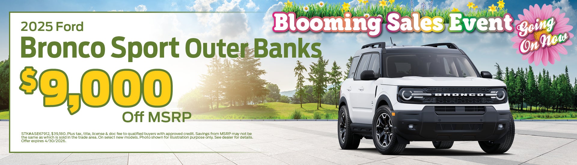 2025 Ford Bronco Sport Offer | Asheville Ford