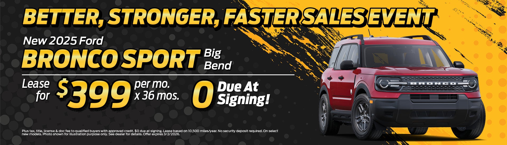 2025 Ford Bronco Sport Offer | Asheville Ford