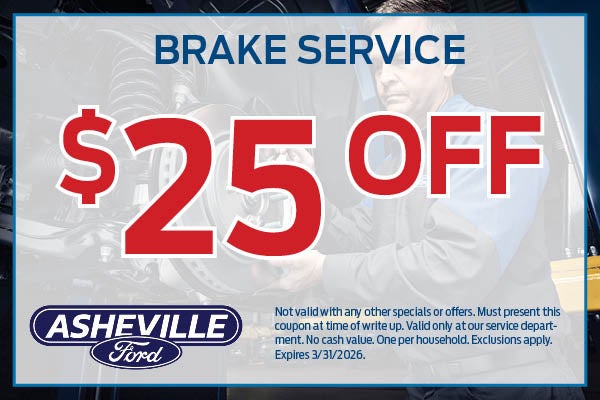 $25 Off Brake Service