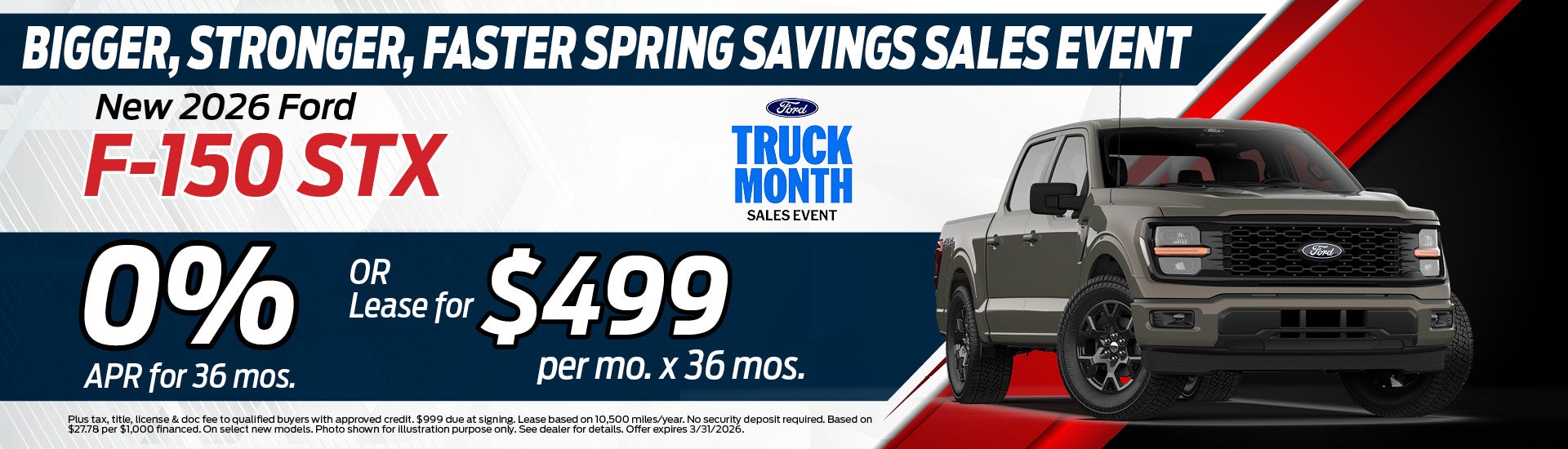 2026 Ford F-150 Offer | Asheville Ford
