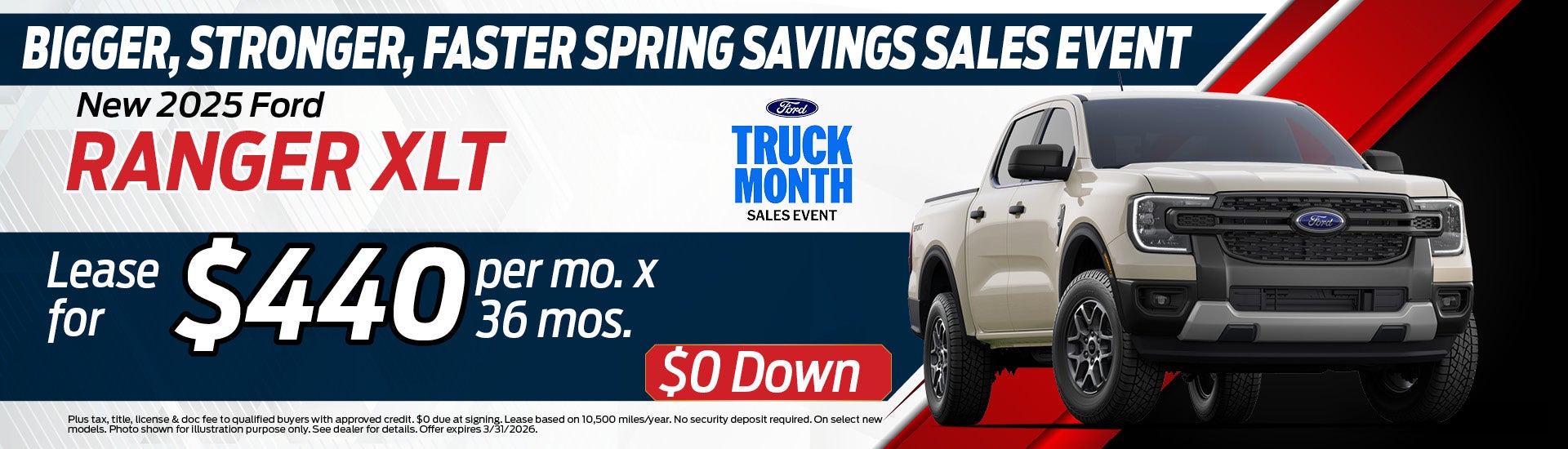 2025 Ford Ranger Offer | Asheville Ford