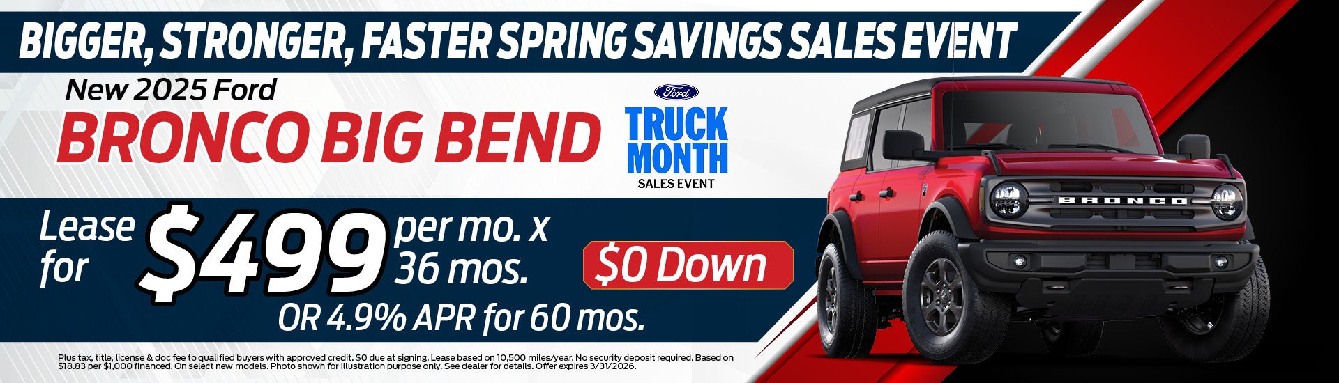 2025 Ford Bronco Offer | Asheville Ford