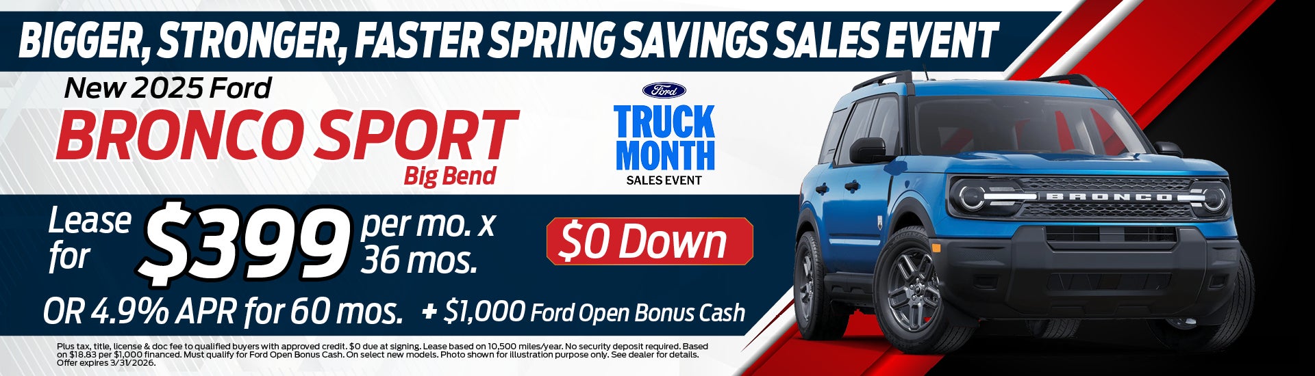 2025 Ford Bronco Sport Offer | Asheville Ford
