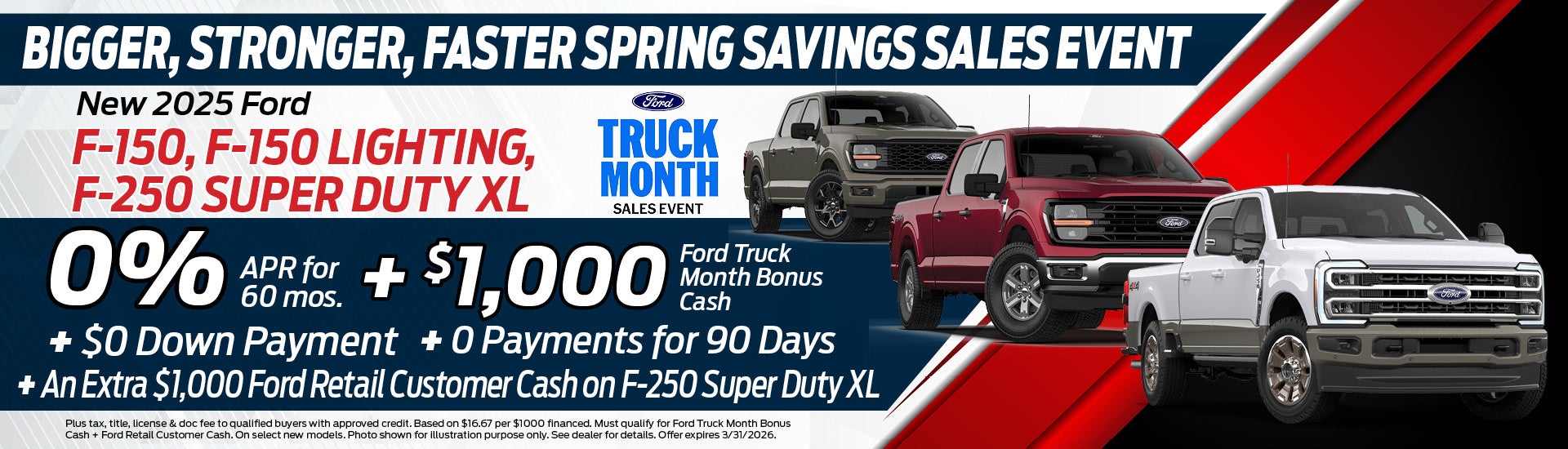 2025 Ford Truck Offer | Asheville Ford