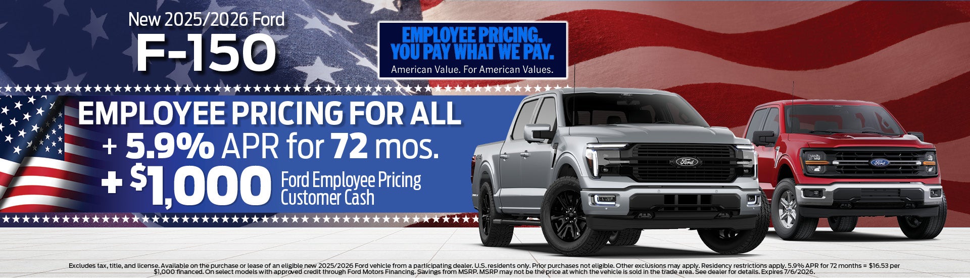 2025/2026 Ford F-150 Offer | Asheville Ford