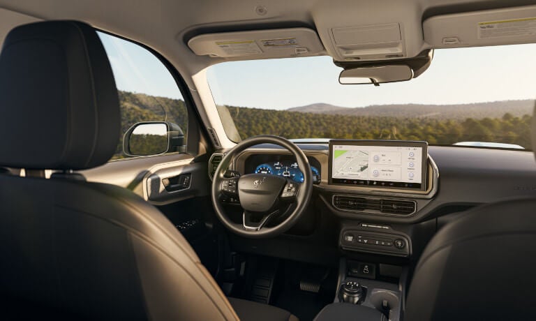 2026 Ford Bronco Sport interior dashboard and front seats