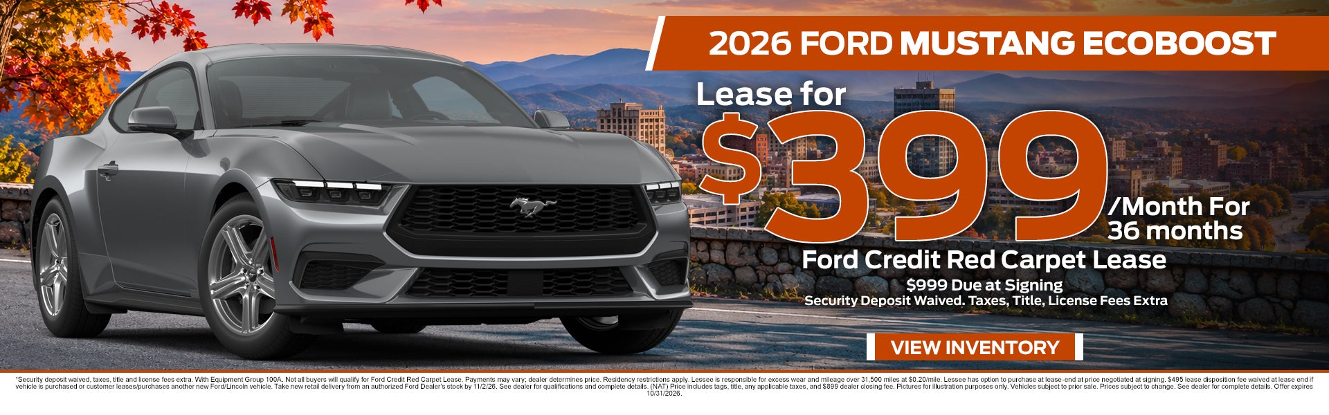 2026 Ford Mustang EcoBoost