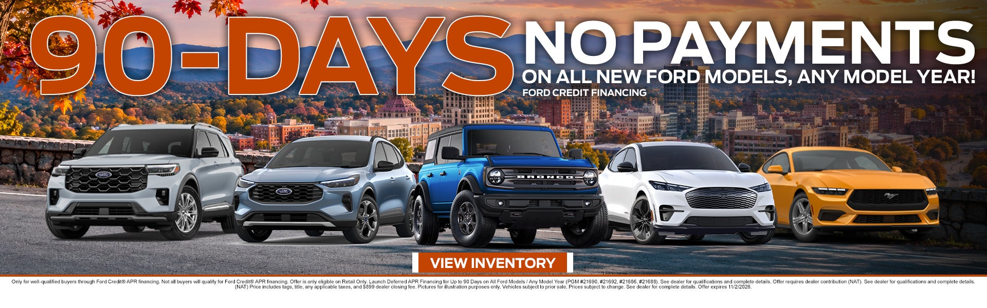 90 Day no payments