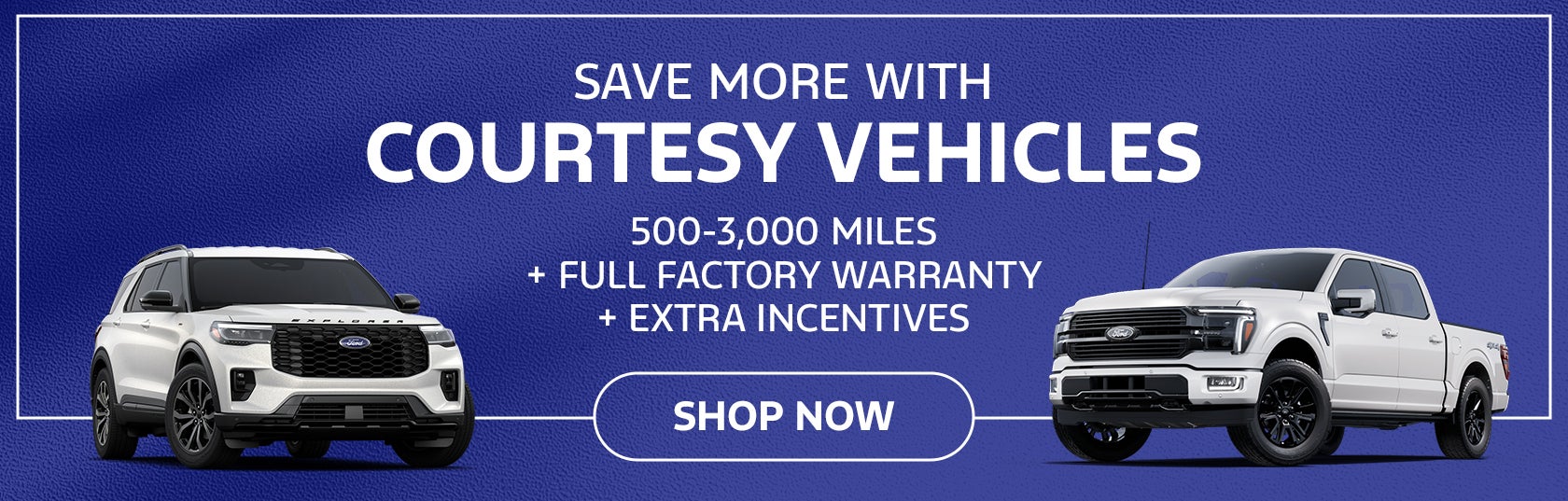 Shop Courtesy Demo Vehicles