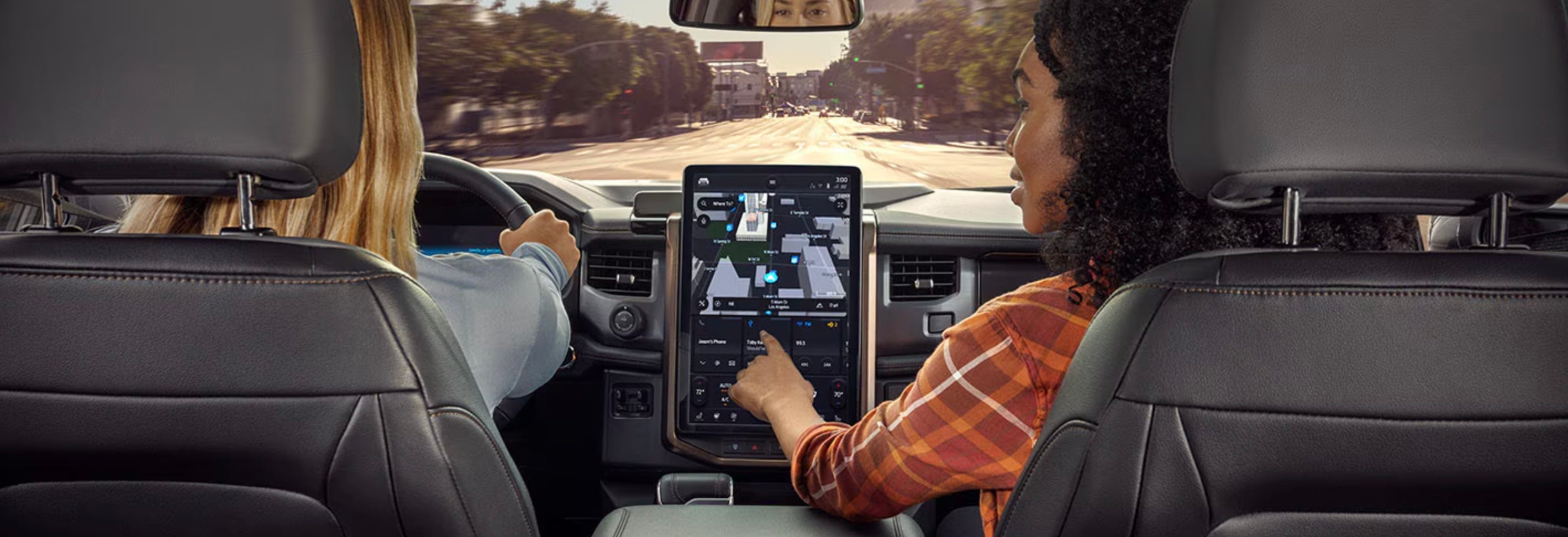 The interior of a Ford 2023 Ranger from Asheville Ford serving Western, NC